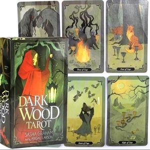 Dark Wood Tarot Card Deck